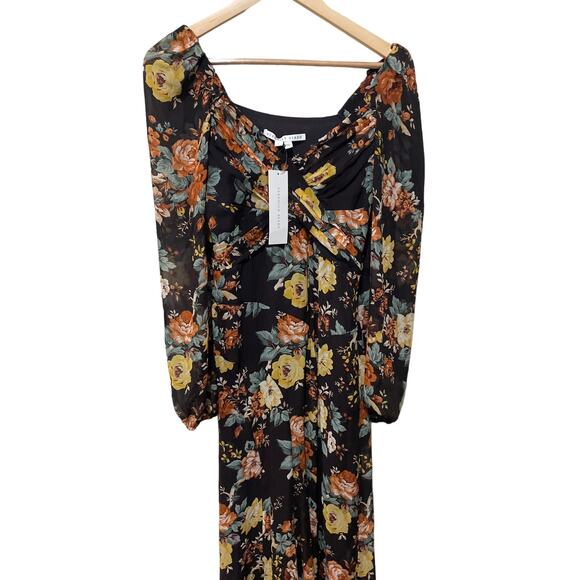 Veronica‎ Beard Avani Floral-Print Dress Size 0 - Picture 9 of 11